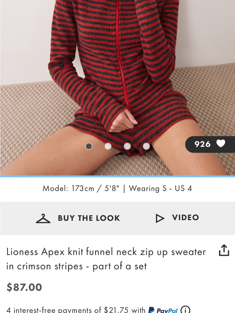 Lioness stripe set - Picture 8 of 8